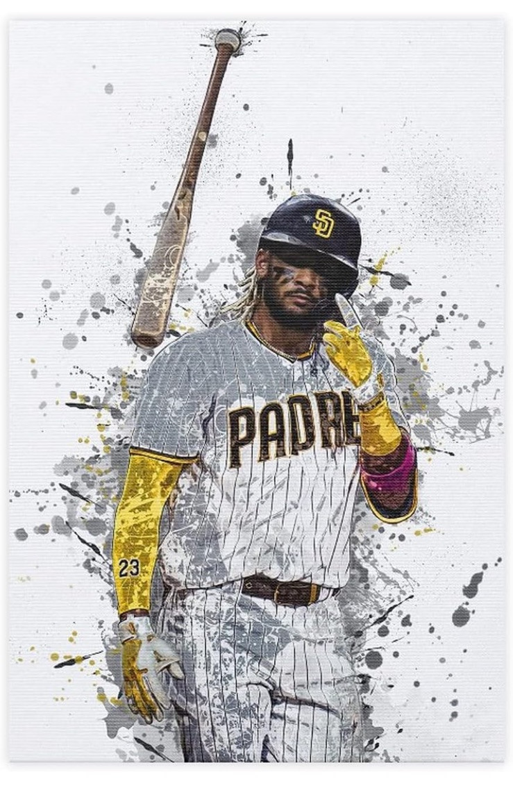 Fernando Tatis Jr Poster /Canvas 12×18 Unframed Wall Decor Bedroom Living Room