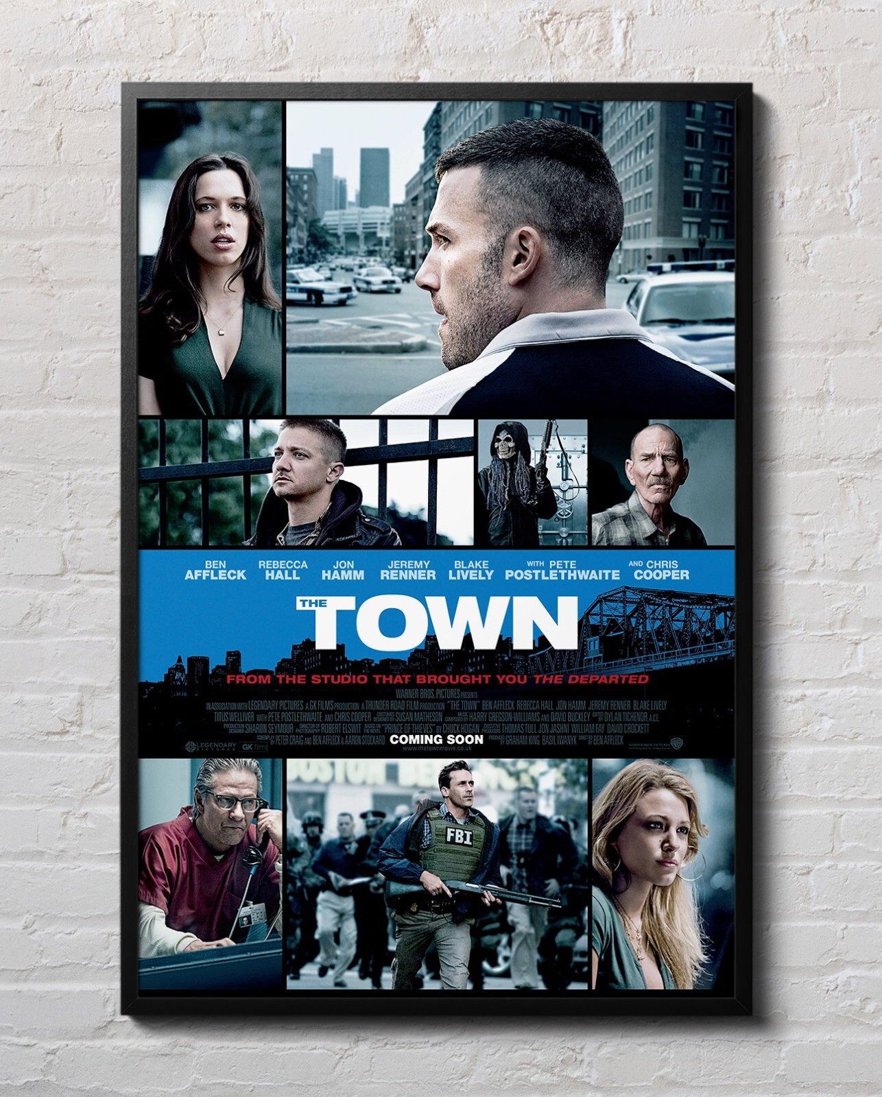 The Town 2010 Movie Poster 24″x36″ Glossy Unframed 1087