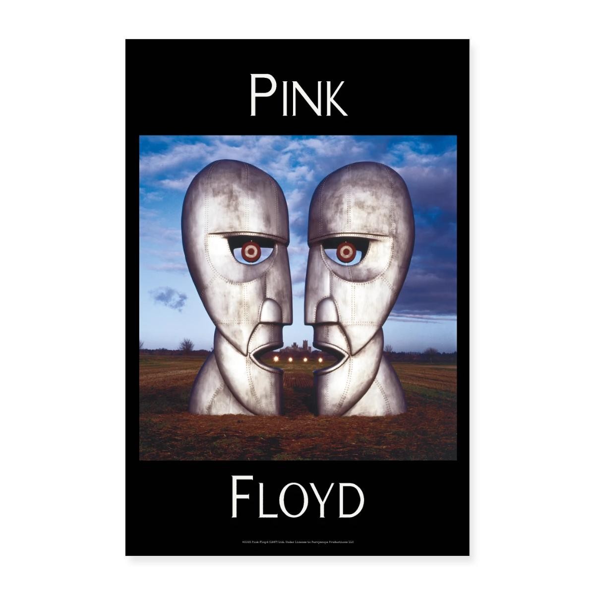 Pink Floyd The Division Bell Poster 24” x 36”, One Size, white