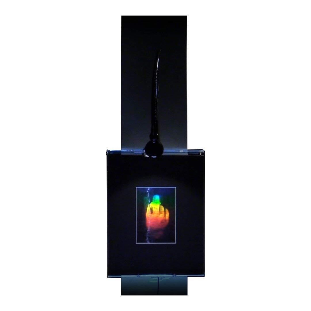 3D Finger 2-Channel Hologram Picture LIGHTED WALL MOUNT, EMBOSSED Type Film