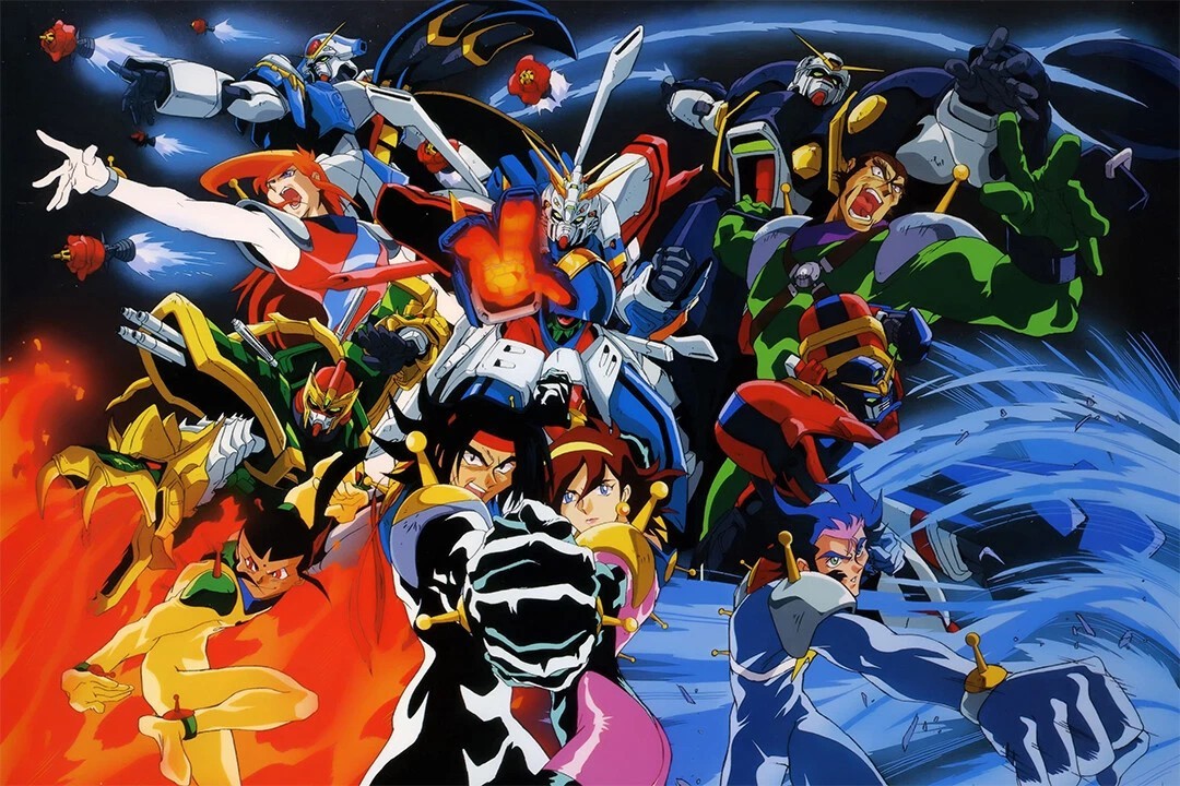 Mobile Fighter G Gundam Fight Japan Anime Poster print 11″x17″ HOME DECOR