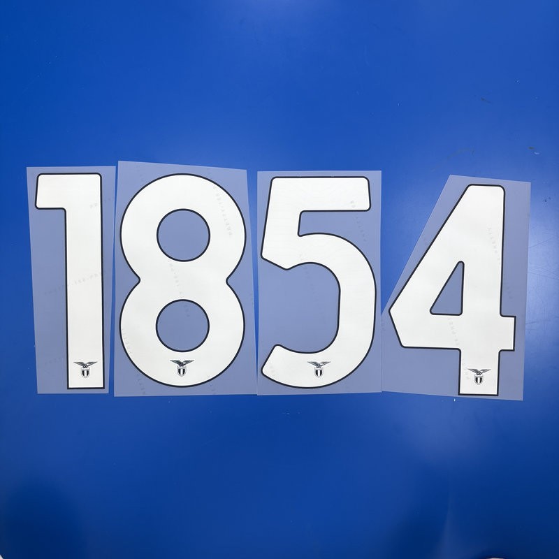2025 26 Lazio Name Number Personalise Customise Player Size Nameset Print