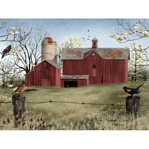 Billy Jacobs «HARBINGERS OF SPRING» Canvas Print 12″ x 16″