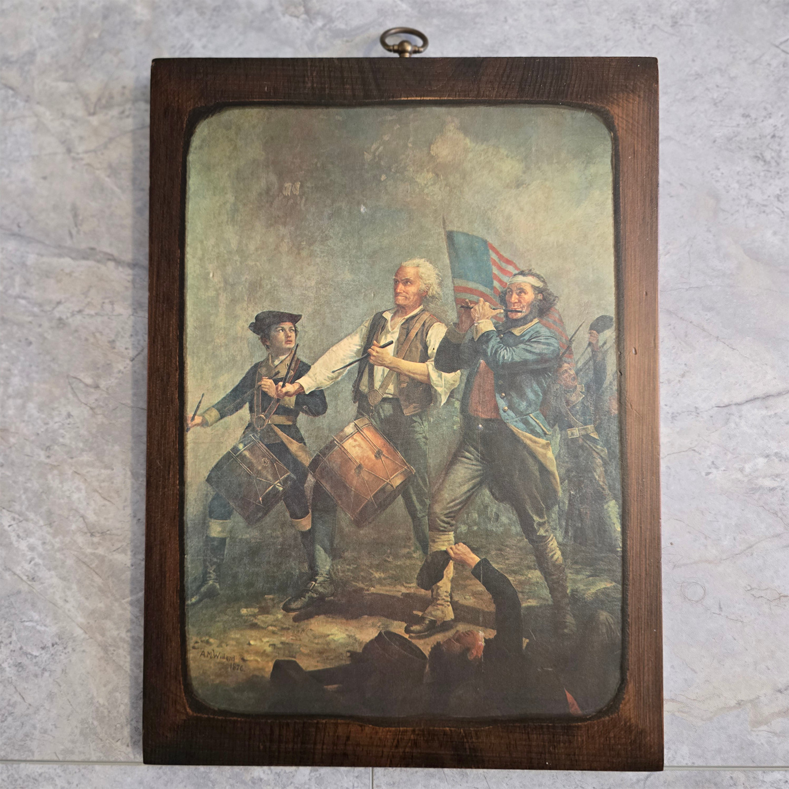 Spirit of ’76 Yankee Doodle Decoupage Reproduction American Revolution History