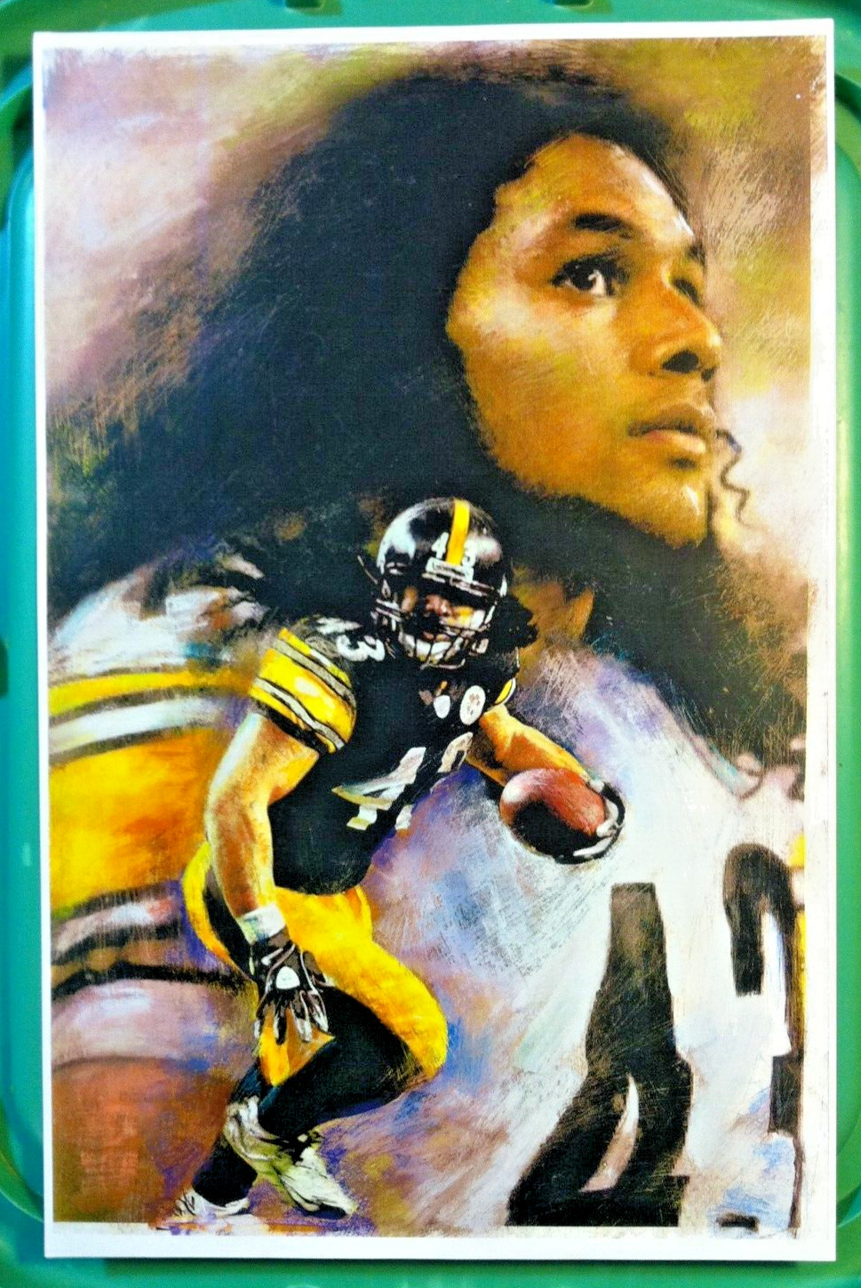 🔥TROY POLAMALU🔥 Art Print Poster 11×17 NFL *Pittsburgh Steelers* Hall of Fame