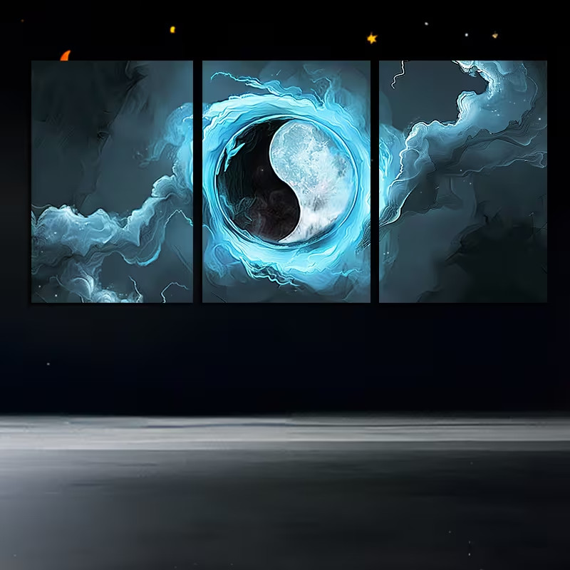 3pcs Bedroom Living Room, Home Decor Wall Art Canvas Unframed/Framed