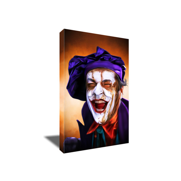 BATMAN JACK NICHOLSON JOKER Canvas Poster Photo Painting Artwork on CANVAS