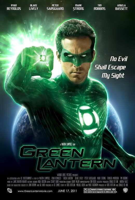 72122 Green Lantern Movie Ryan Reynolds Blake Lively Wall Decor Print Poster