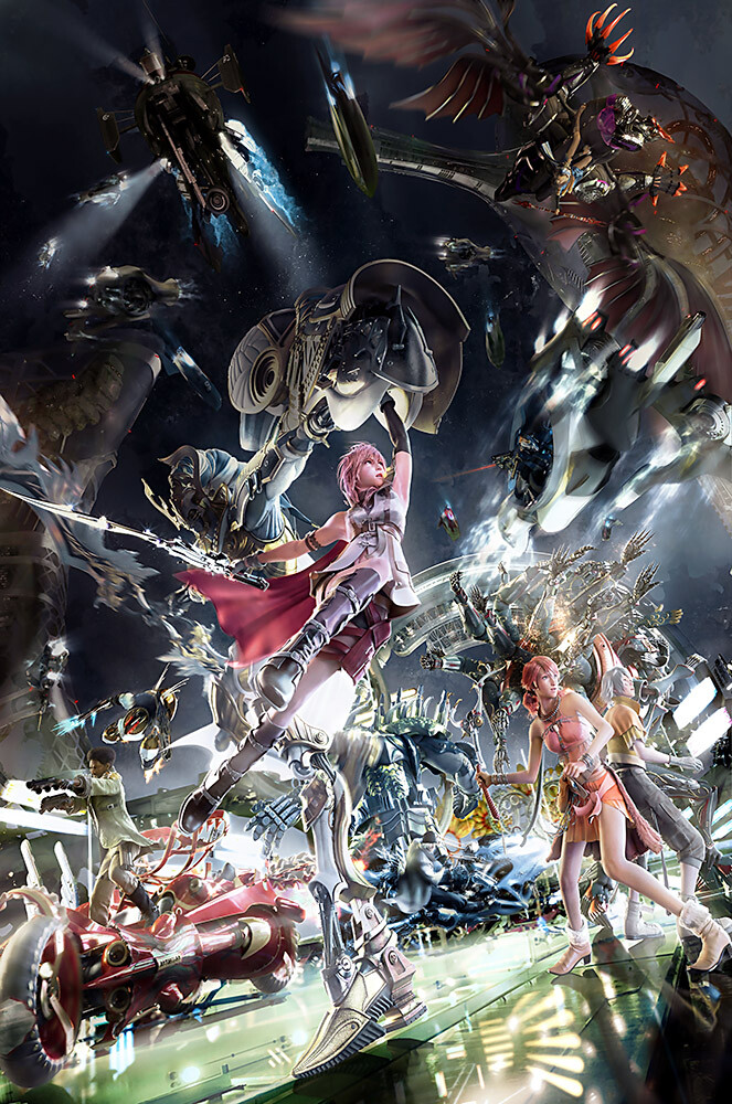 Final Fantasy XIII 2 Lightning Returns PS3 XBOX 360 POSTER MADE IN USA- FXIII001