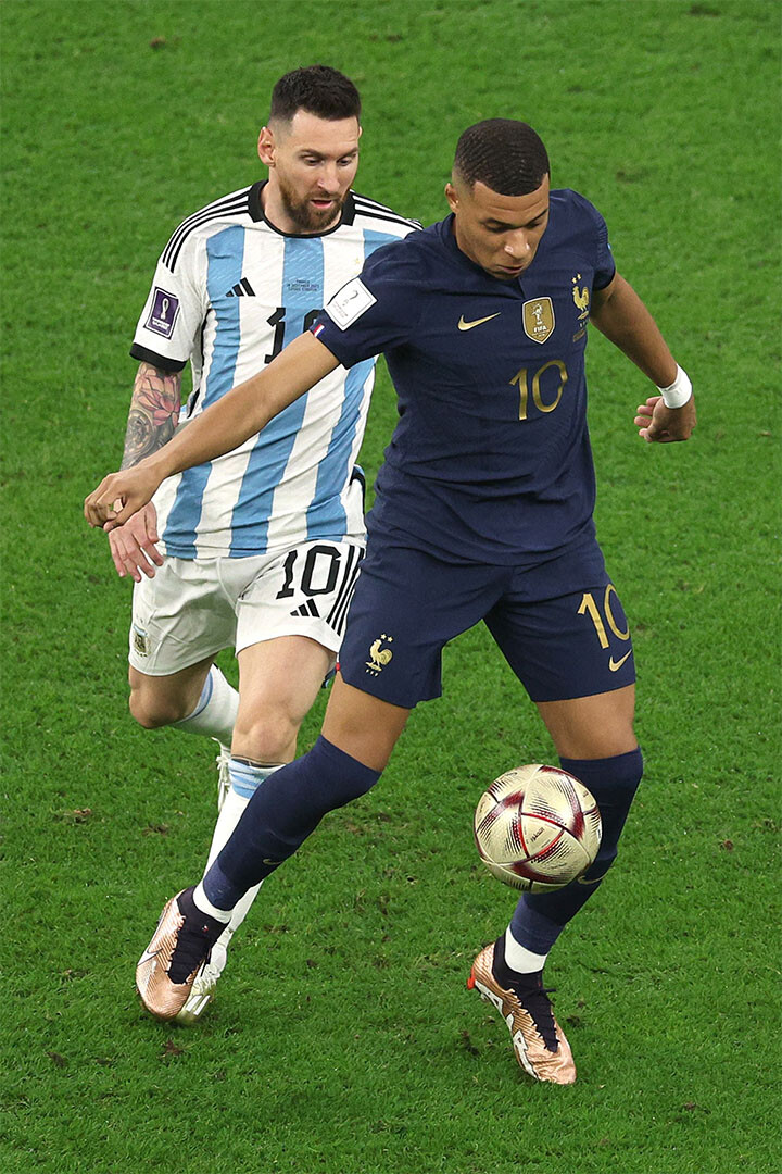 Messi Mbappe Football Final 2022 Best World Soccer Players – POSTER 20″x30″