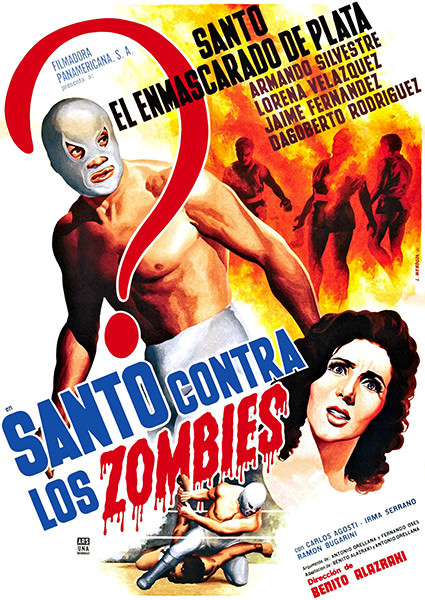 Santo vs The Zombies – 1962 – Movie Poster