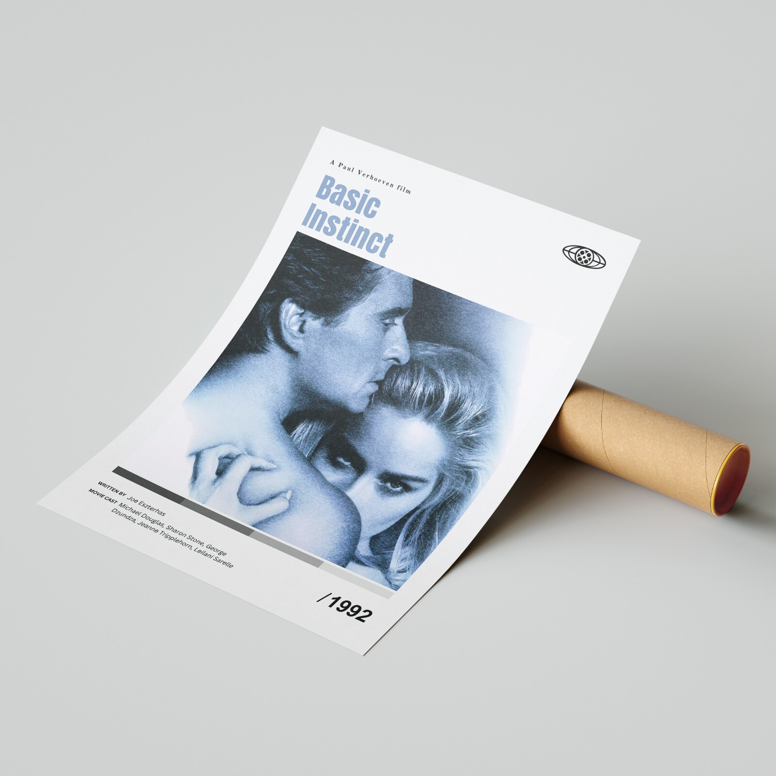 Basic Instinct Movie Poster Print, Wall Art – Unframed