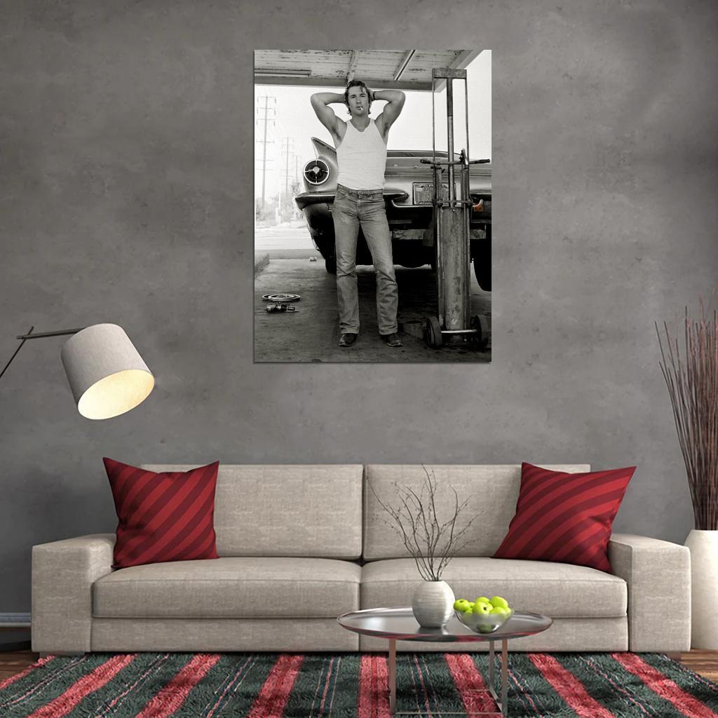 V4535 Richard Gere Young Hot Handsome Actor BW Car Rare Decor WALL POSTER PRINT