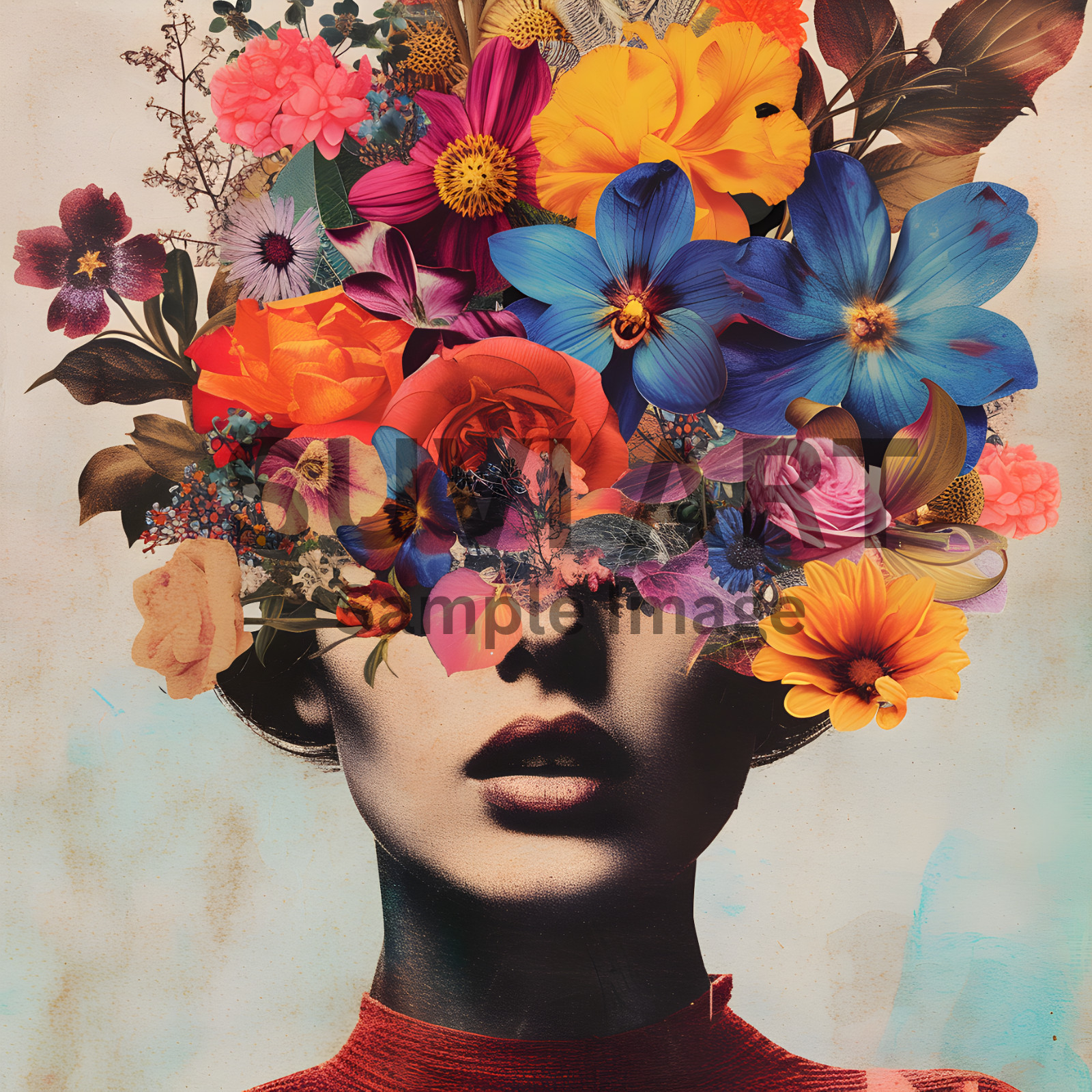 Digital Image Picture Modern Wall Art for living room and bead room A-146