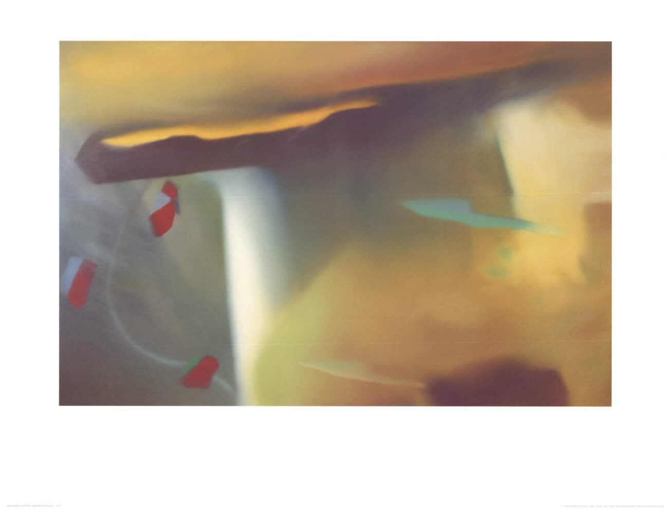 GERHARD RICHTER Abstrakte Bilder (No Text) 27.5″ x 35.25″ Poster 2004 Contempora