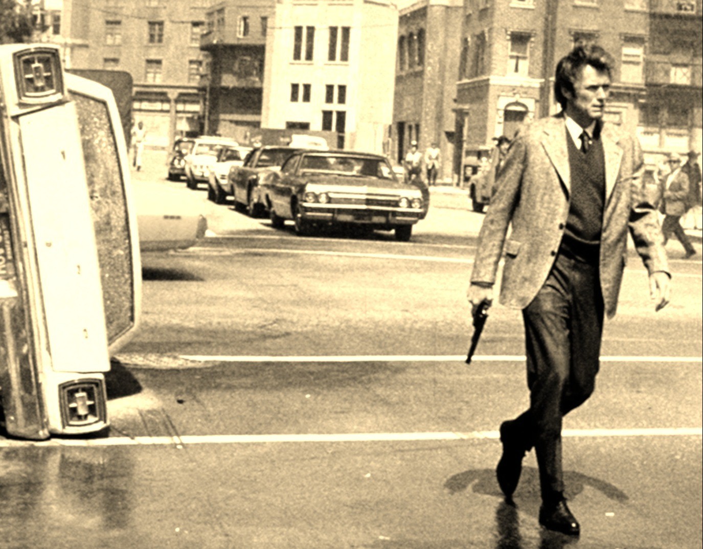 Famous Actor Clint Eastwood Dirty Harry 1971 Action Movie Picture Photo