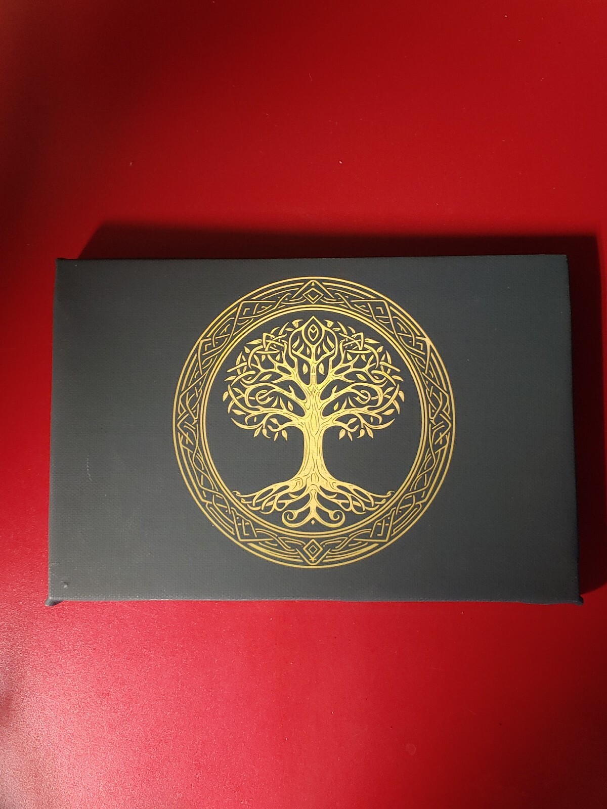 Celtic Tree Of Life Canvas Print 9x6in
