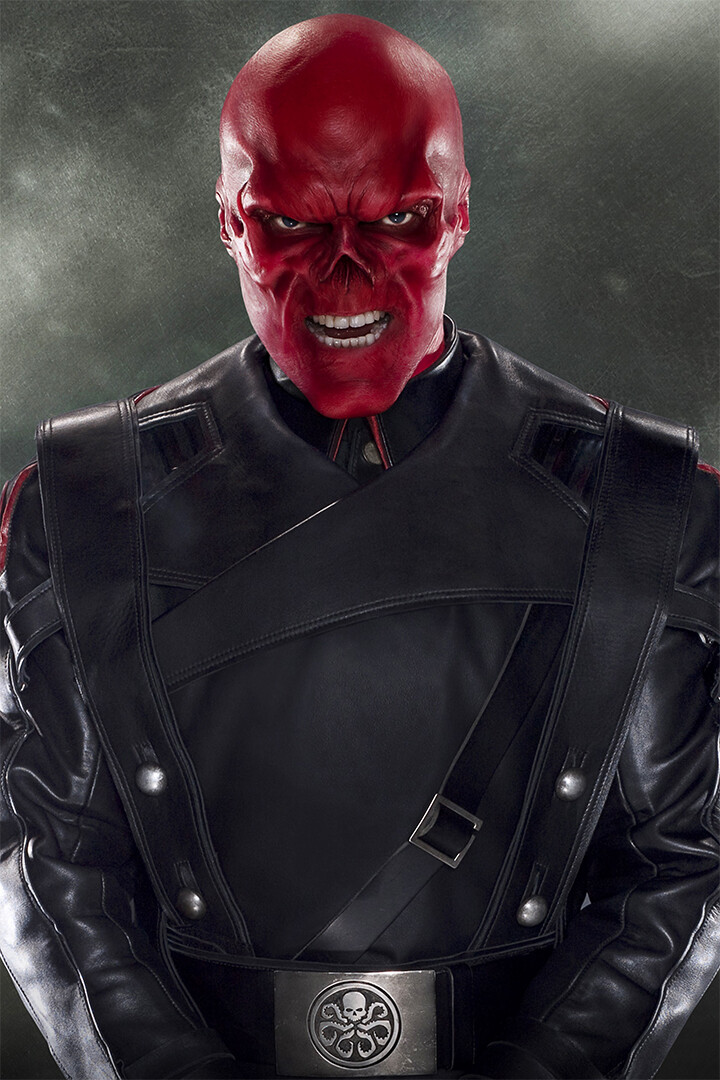 Red Skull Comics Character Scientific Genius Art Print Decor – POSTER 20×30