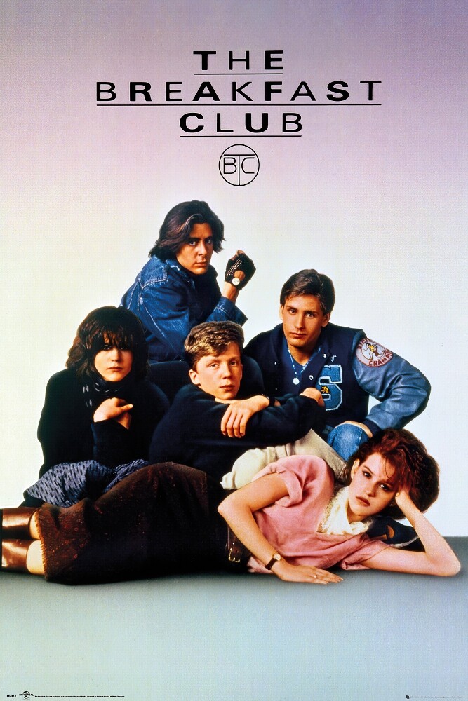 The Breakfast Club – Movie Poster (Regular Style) (Size: 24″ X 36″)