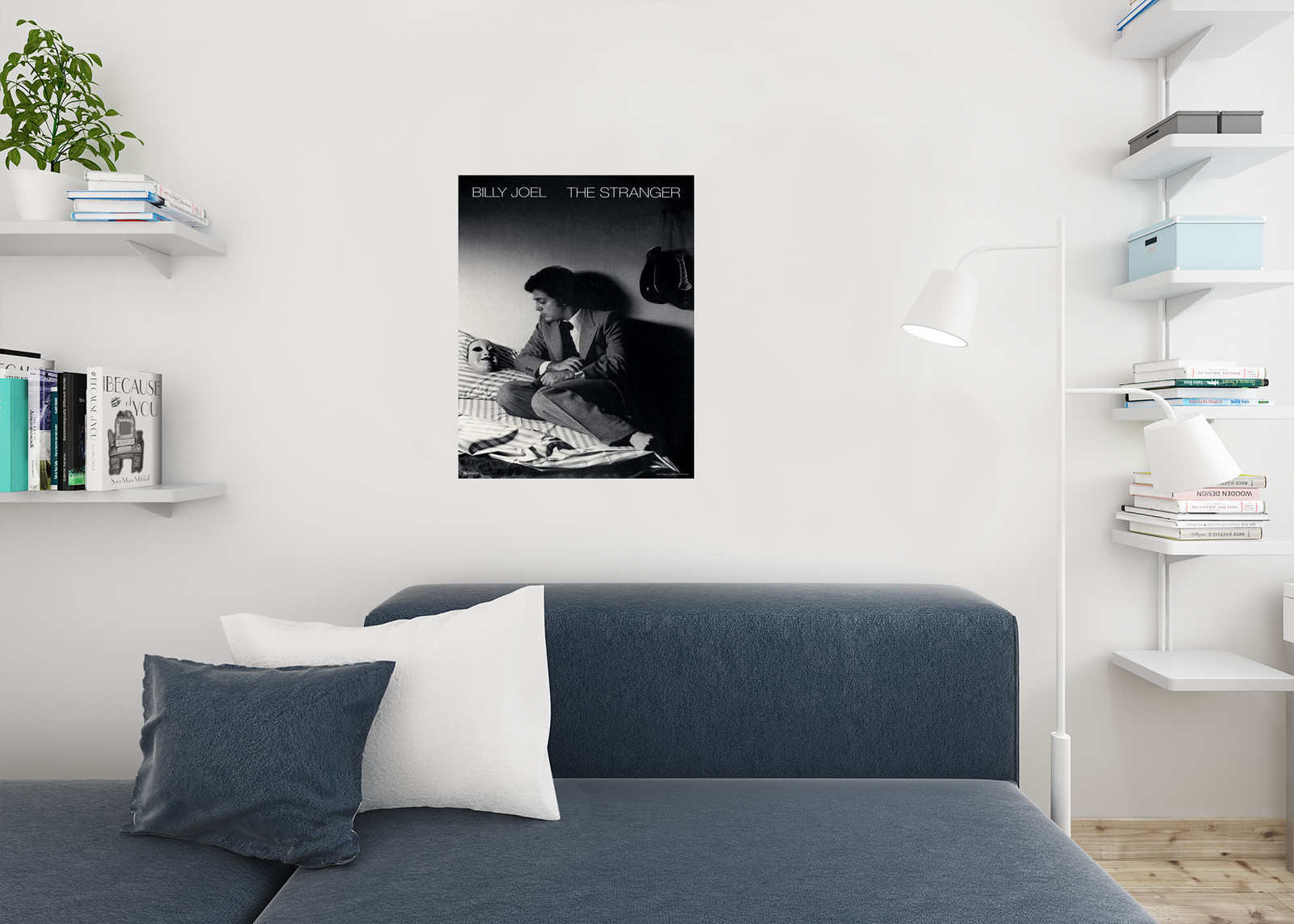 Billy Joel Stranger Album Cover Classic Rock Music Retro Vintage Poster 24×36