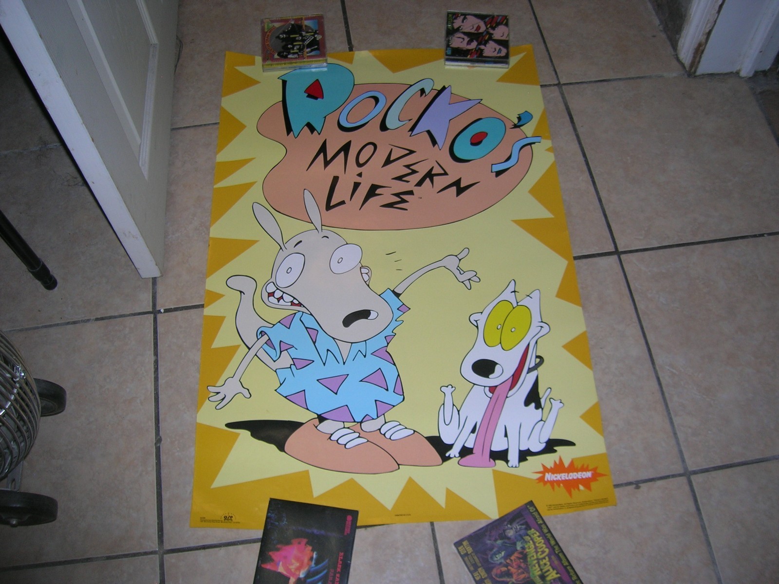 ROCKO’S MODERN LIFE POSTER VINTAGE LICENSED O.S.P NICKELDEON CARTOON