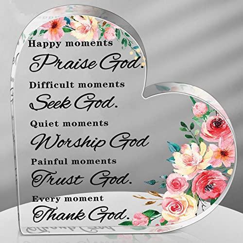 Yulejo Christmas Bible Verses Decor Christian Gift for Woman Inspirational