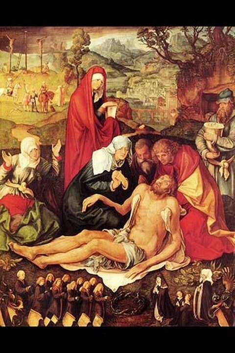 Lamentation of Christ by Albrecht Durer – Art Print