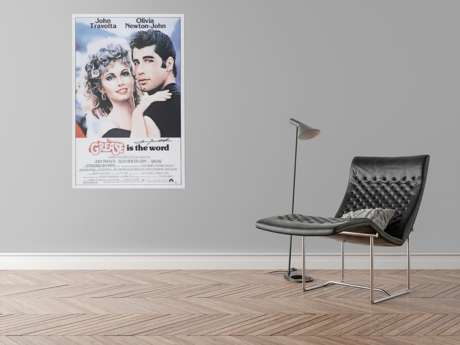 GREASE is the Word MOVIE WALL Vinyl Decal Poster Print Removable Adhesive