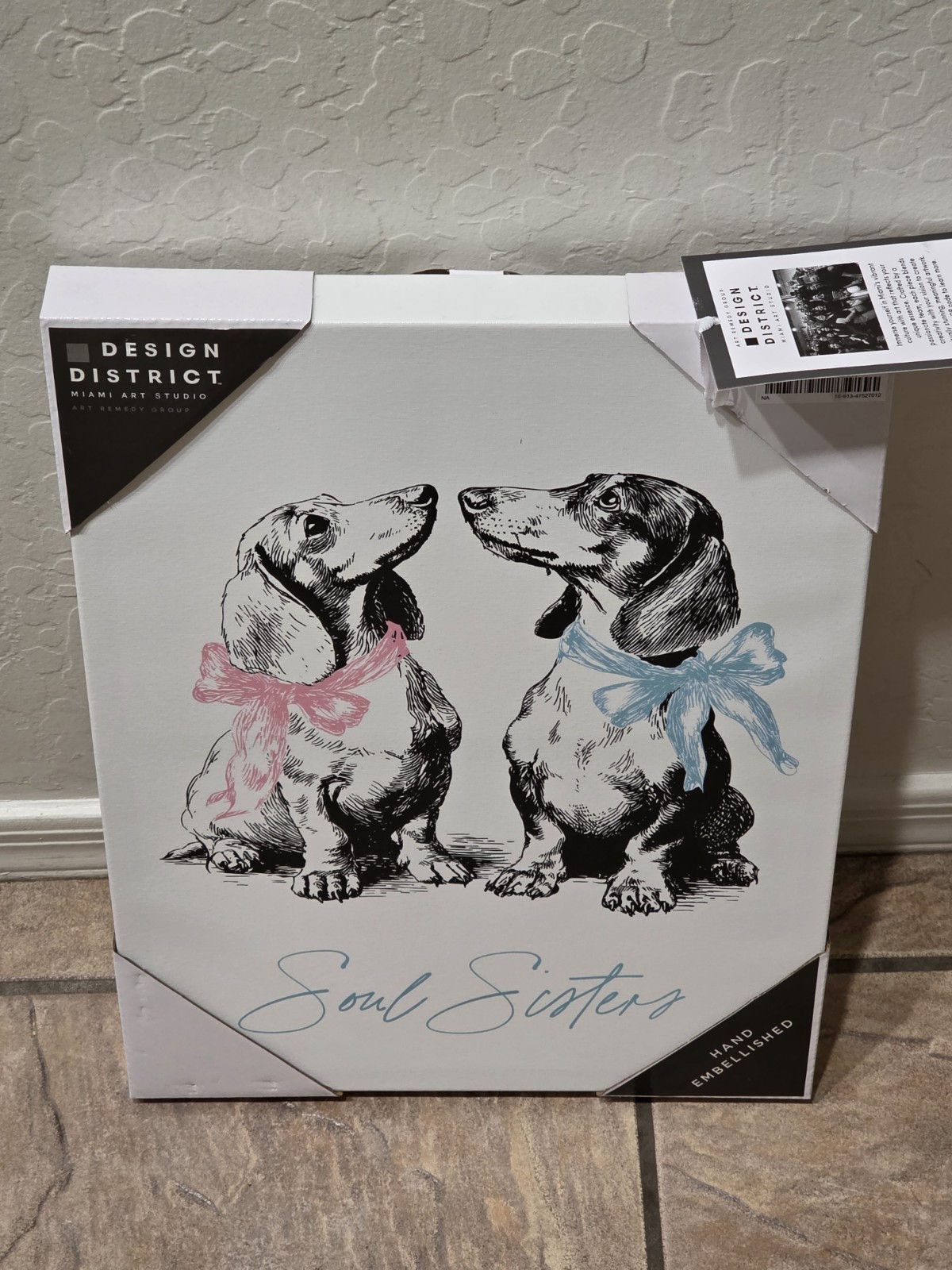Soul Sisters Dachshund Canvas Wall Art