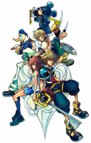286610 Kingdom Hearts 2 Boy Game PRINT POSTER