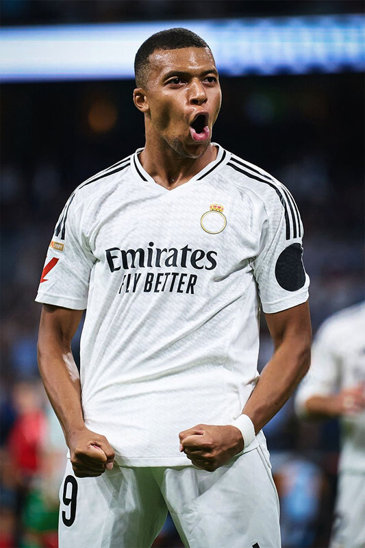Kylian Mbappe Real Madrid Football Player Sports Scorer Goal – POSTER 20″x30″