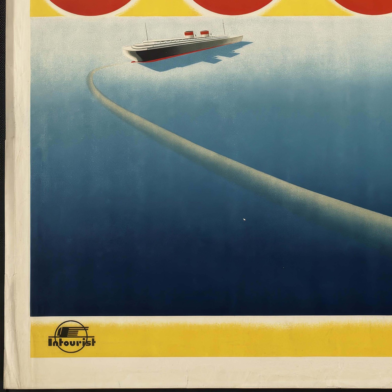 USSR Retro Travel Poster