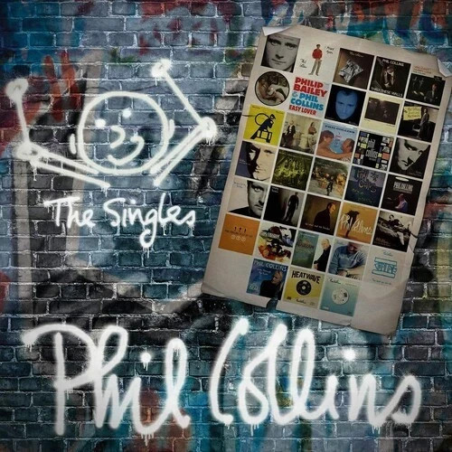 Phil Collins – The Singles Music Album Cover Poster Print 12 x 12