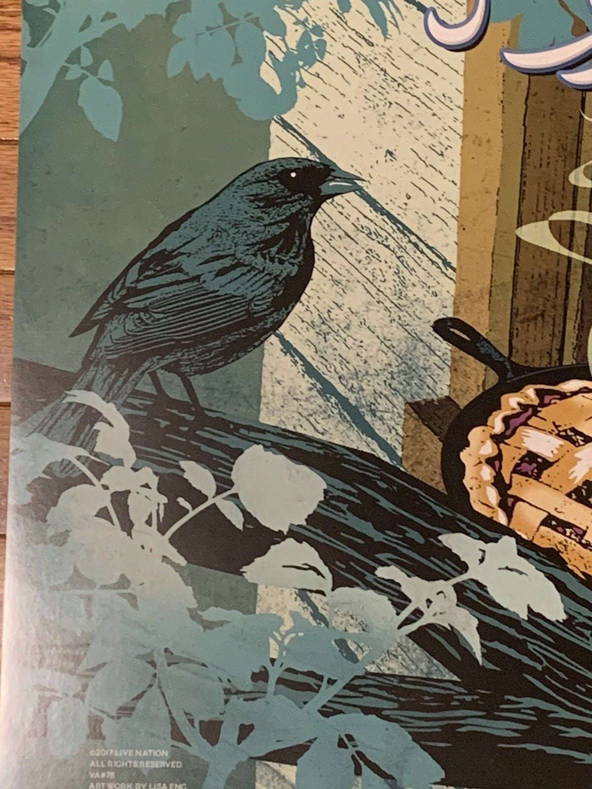 Zac Brown Band May 12 & 13, 2017 Tour Poster, Atlanta, GA Uncirculated