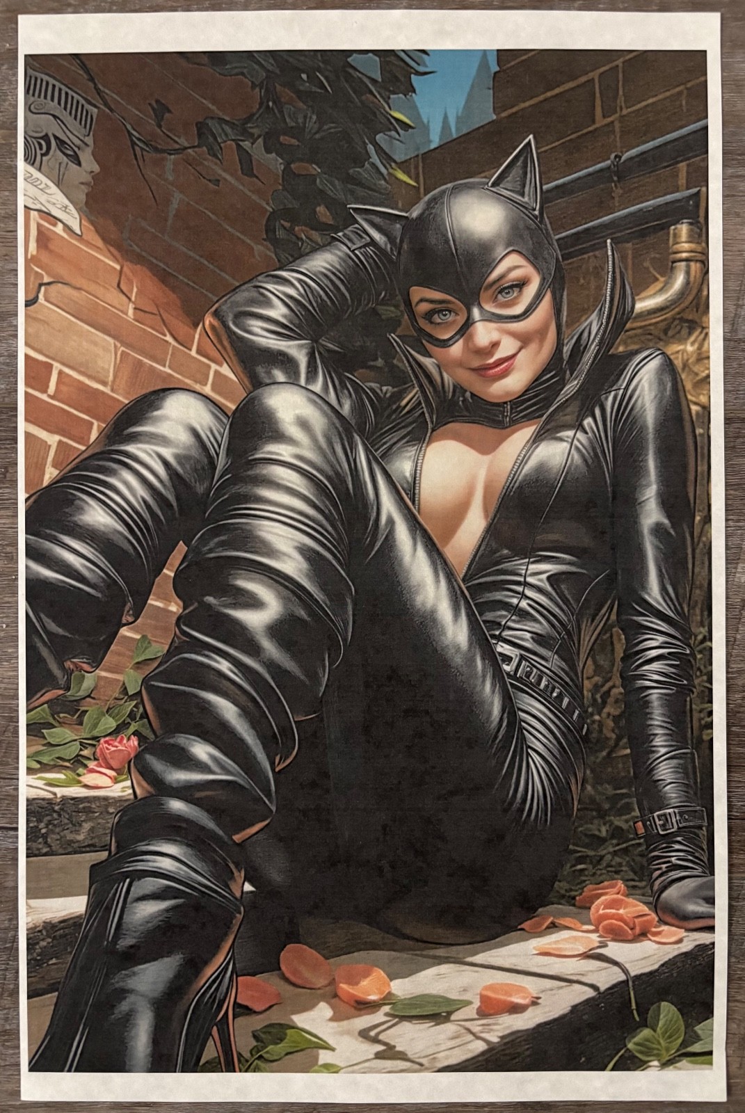 11×17 Catwoman SEXY DC art print 24 lb. Special archival parchment