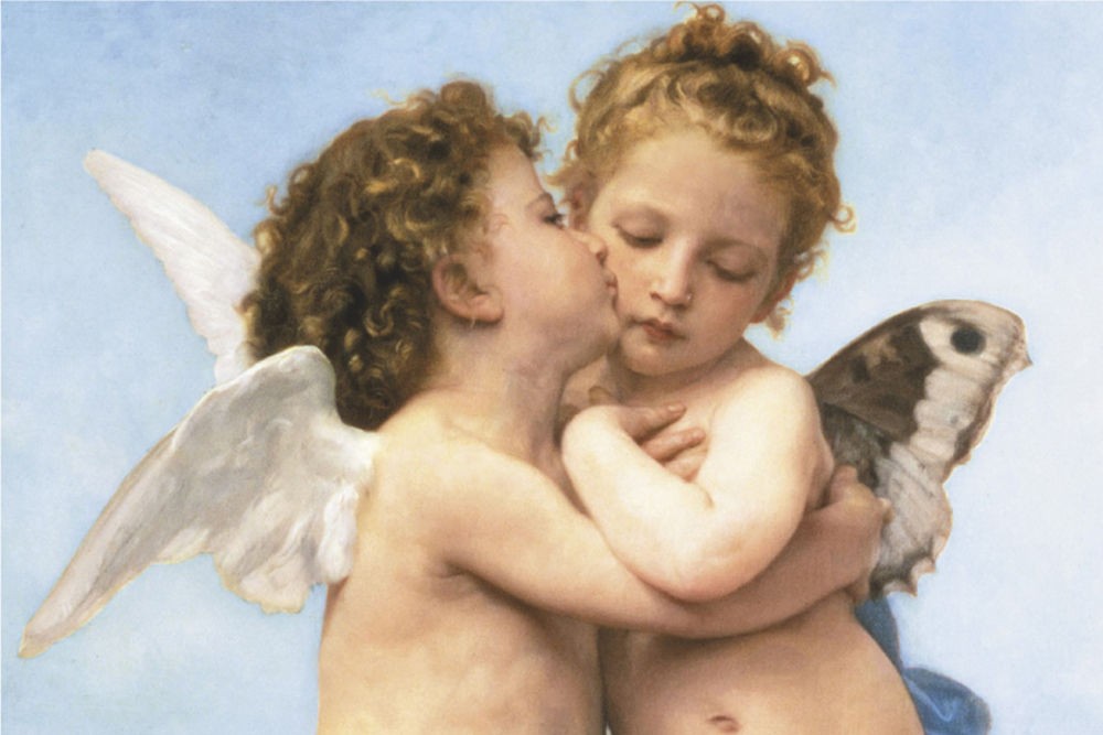 Poster Studio B – Le Premier Baiser God Angel 24×36″ NEW Wall Art CJ3486