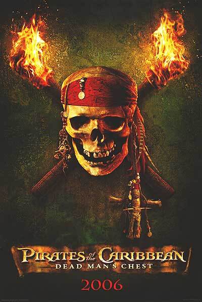 Pirates Of The Caribbean: Dead Man’s Chest Movie Poster 17 X 12