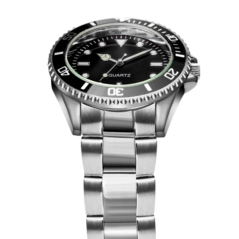 Men’s Luxury Stainless Steel Band Analog Wrist Watch