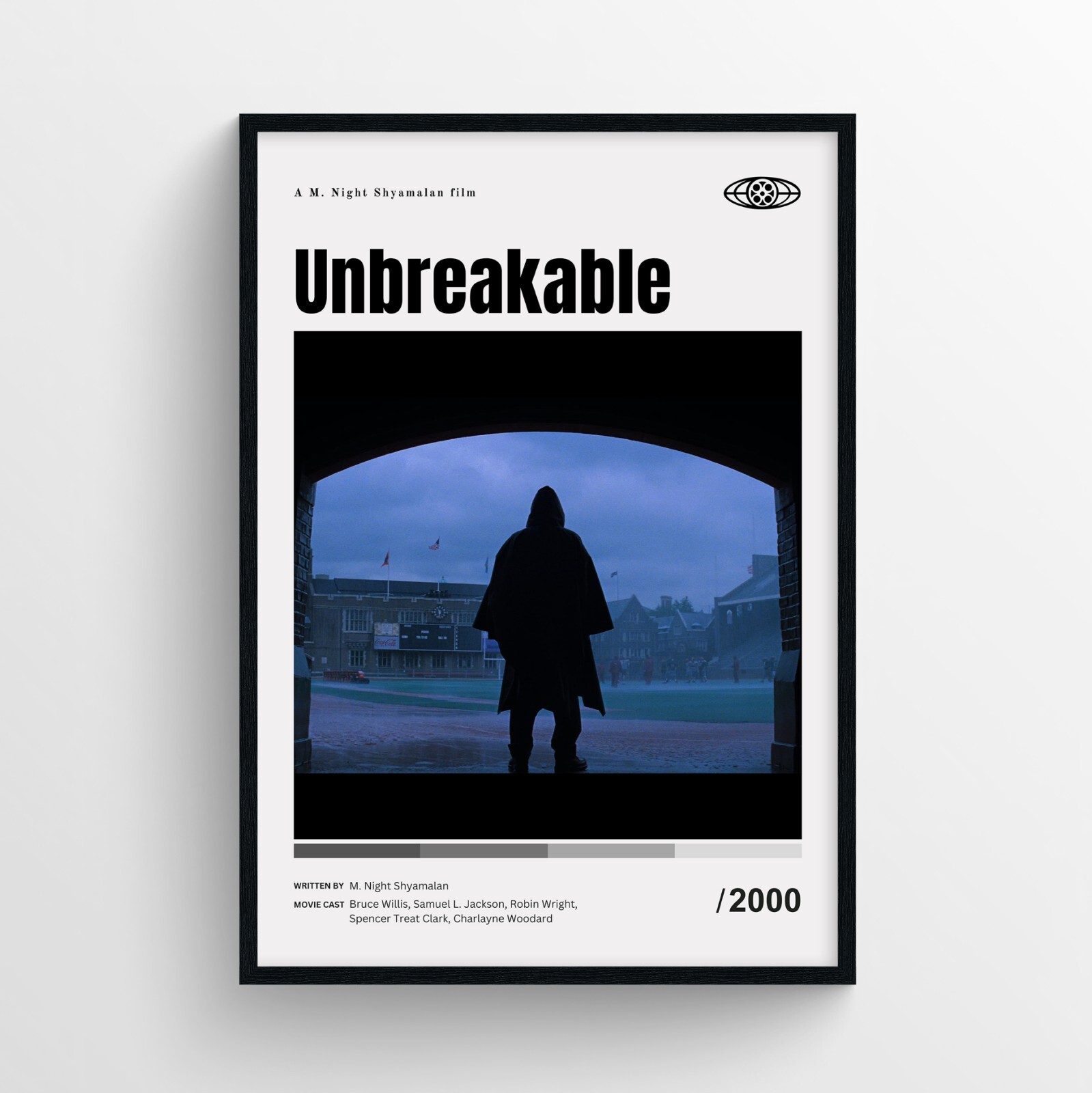 Unbreakable Movie Poster Print, Wall Art – Unframed