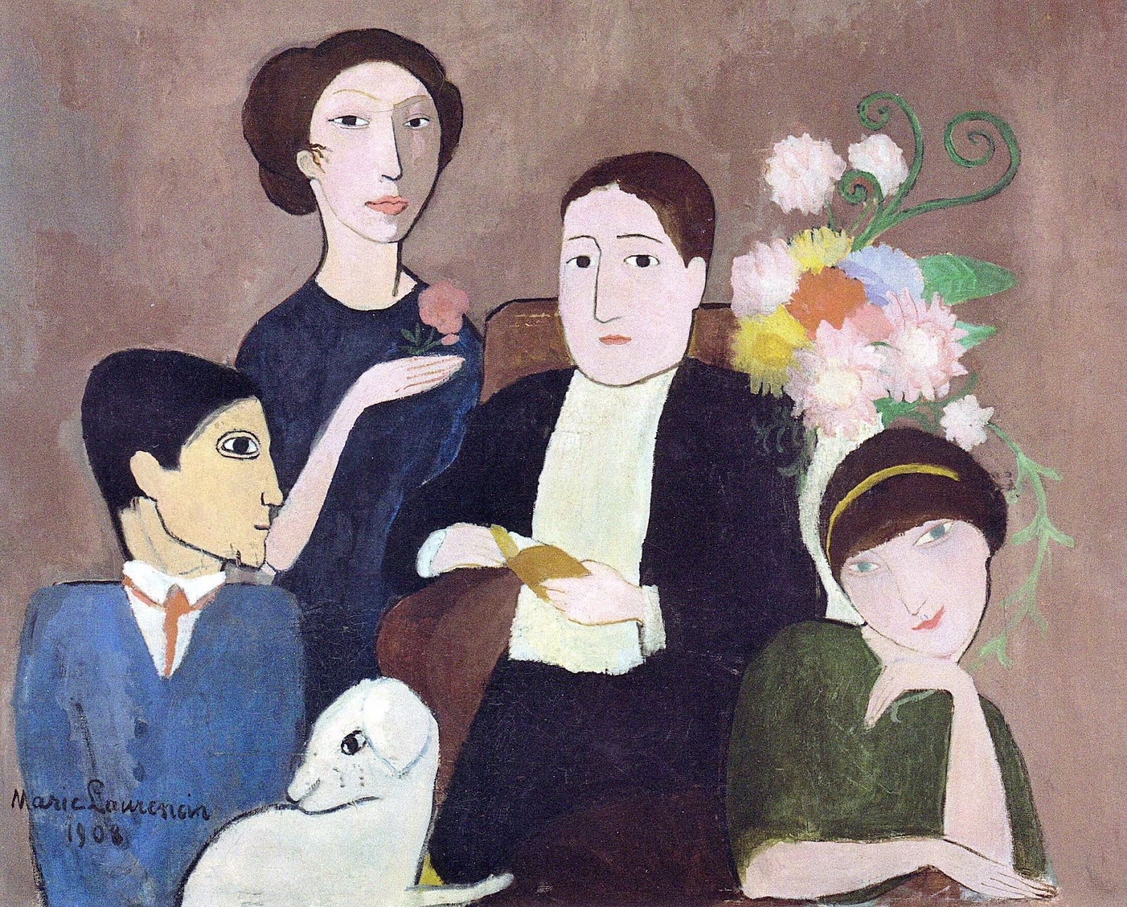 Group of Artists : Marie Laurencin : 1908 : Archival Art Print