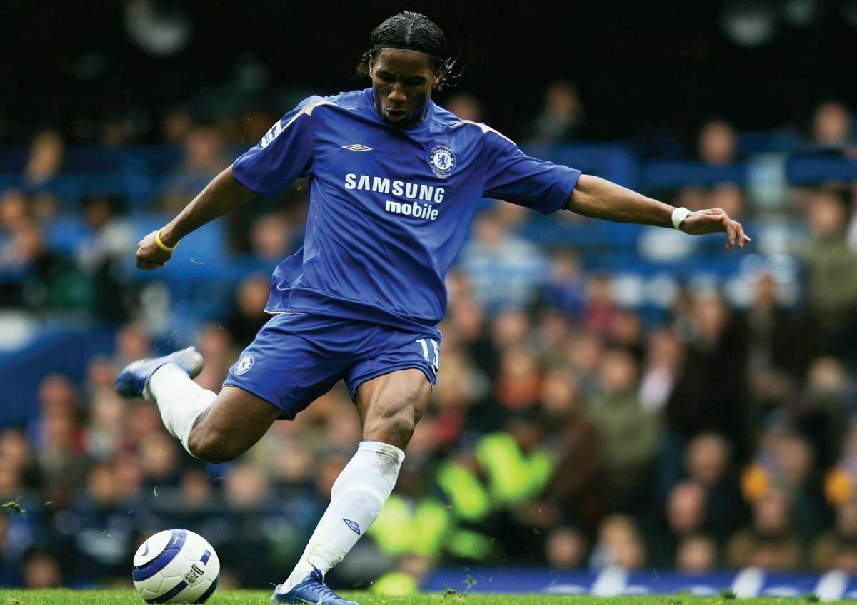 DIDIER DROGBA CHELSEA FOOTBALL NEW ART Wall Print Poster 20×30