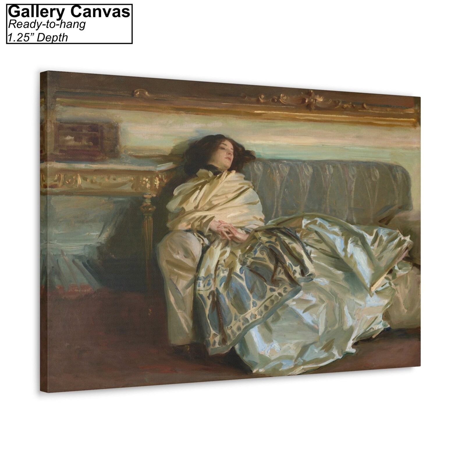 John Singer Sargent Nonchaloir Repose Canvas/Poster Wall Art