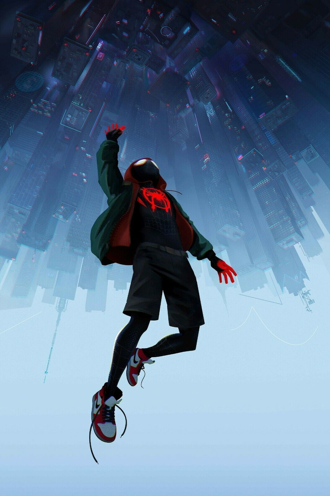 Into The Spiderverse Miles Morales Poster (20×30) inches