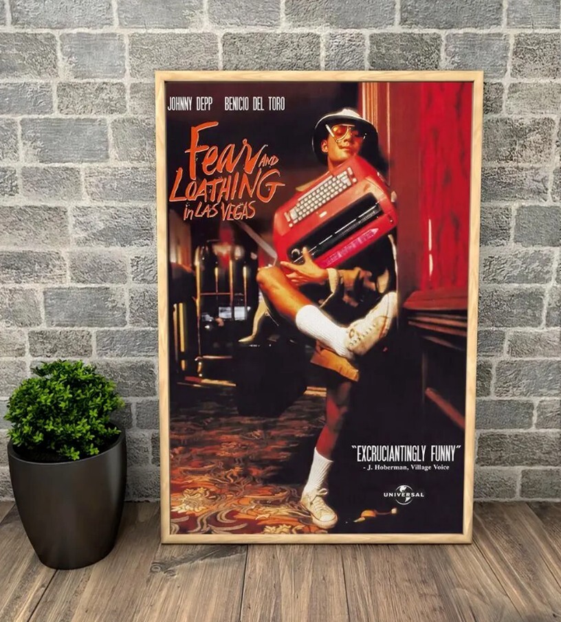 Fear And Loathing In Las Vegas Poster, 11×17 12×18 20×30 24×36 inch