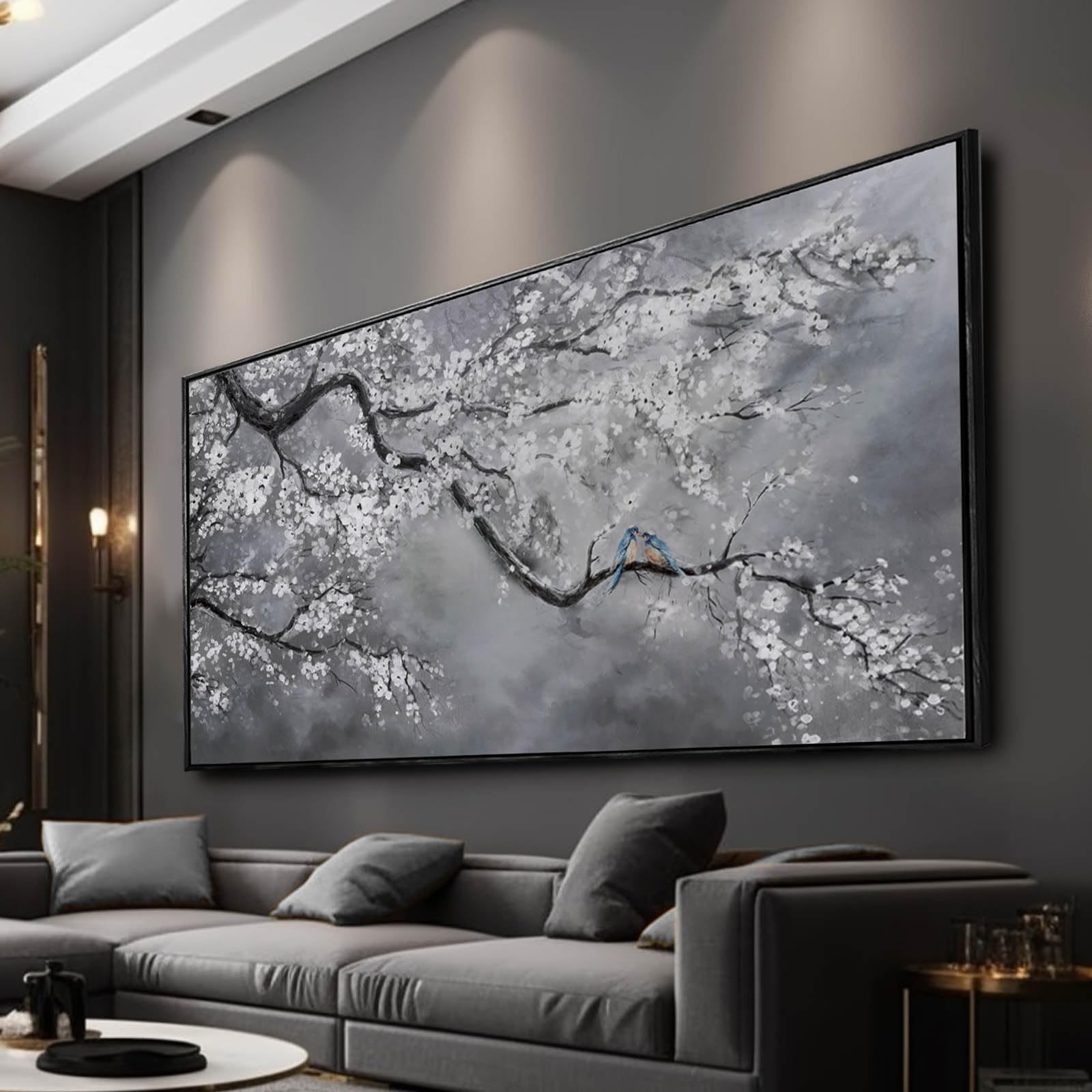 Bird Art Wall Decor 29×58 Inch Kureful