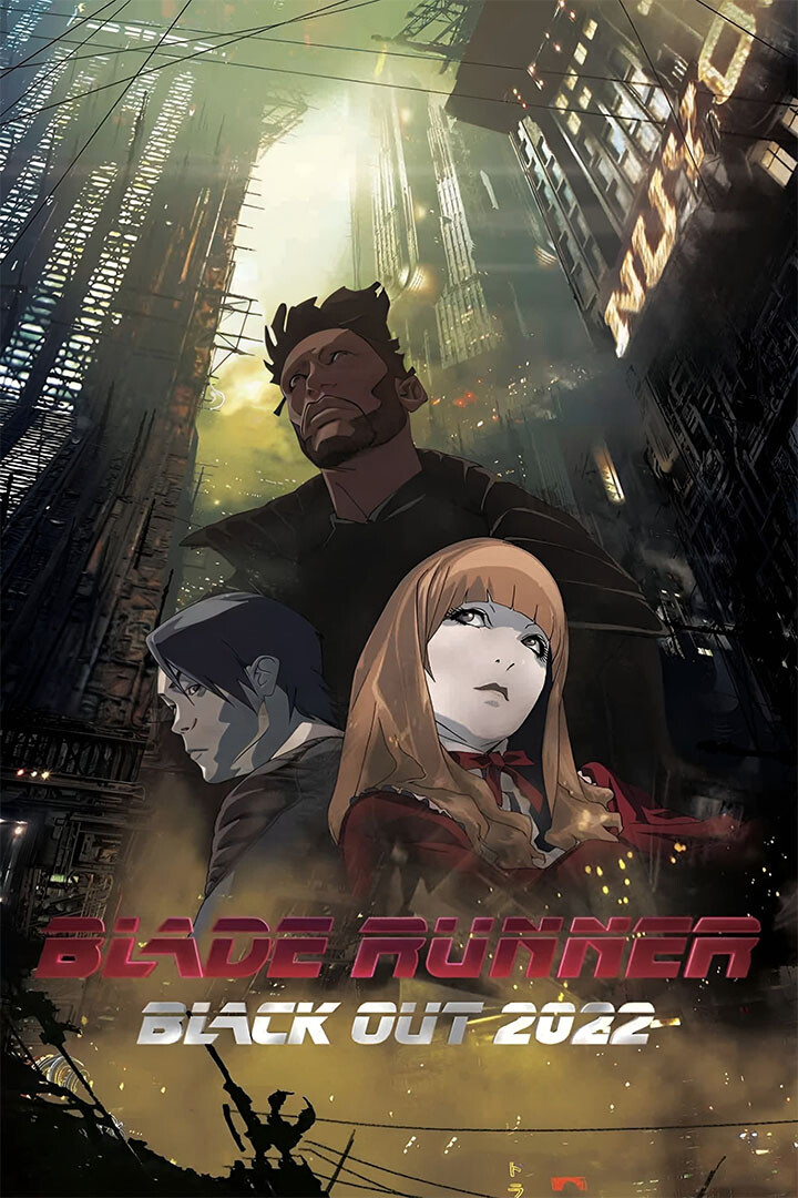 Blade Runner Black Out 2022 Science Fiction Anime Wall Art Home – POSTER 20″x30″