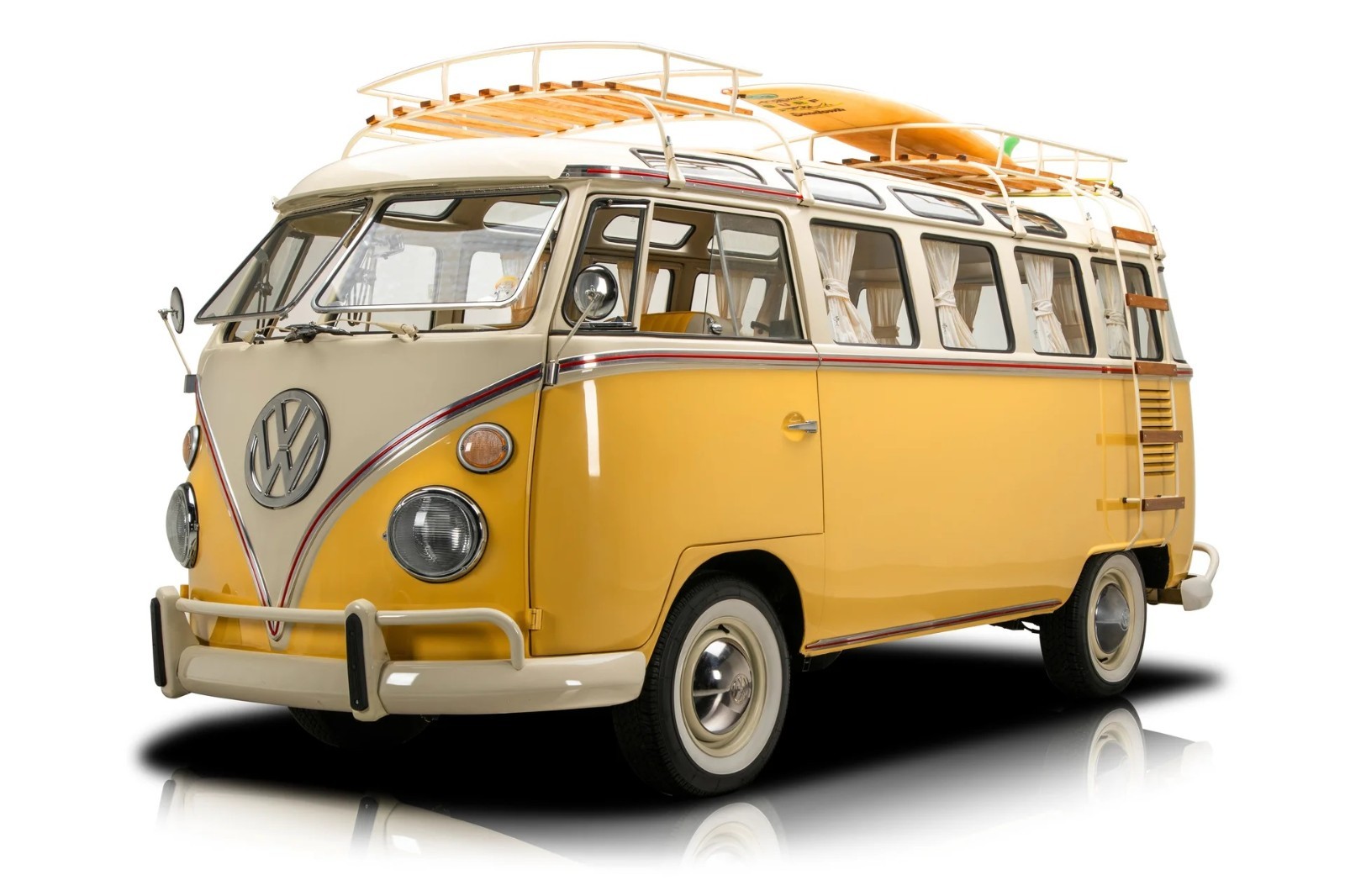1975 Volkswagen Microbus Vintage Classic Car Poster Premium Photo 4 Sizes