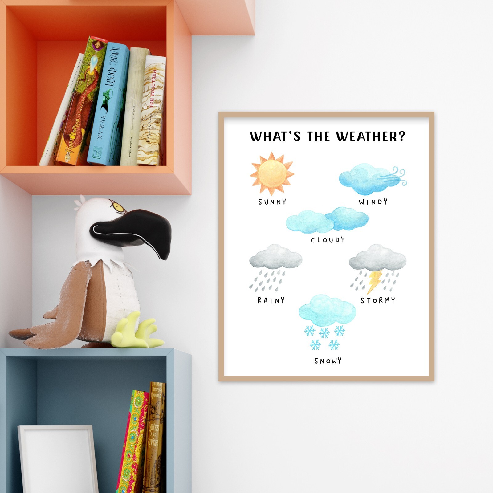 Every Feel Matters, Poster Print, Home Wall Art Décor, Classroom & Office Décor