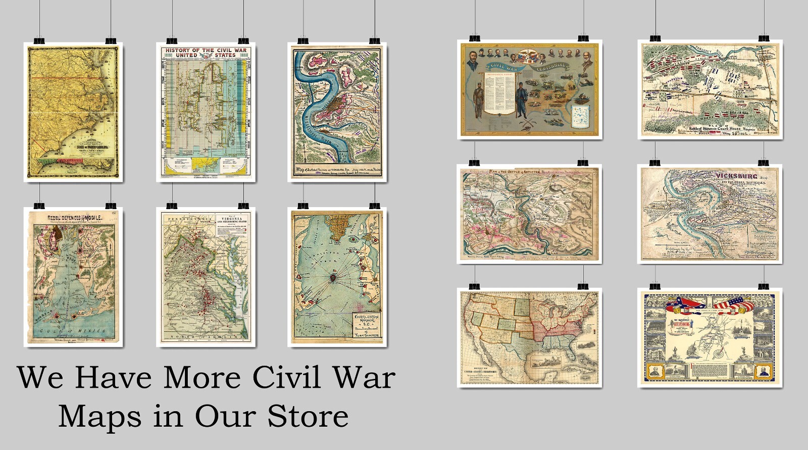 1892 Virginia Civil War Battlefield Military Location Battles Map Wall Poster
