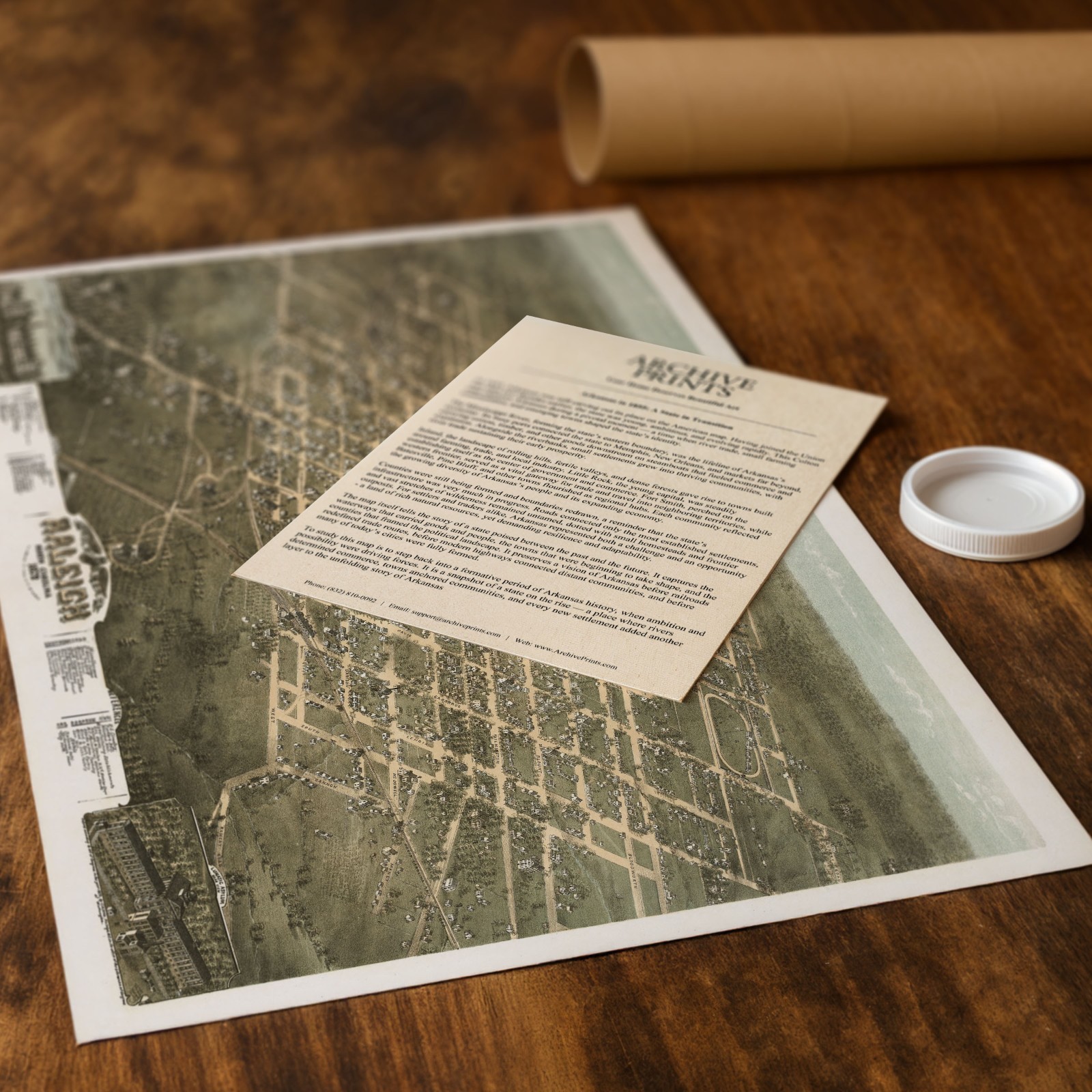 Raleigh North Carolina 1872 Birdseye View Map Historic City Panorama Wall Art